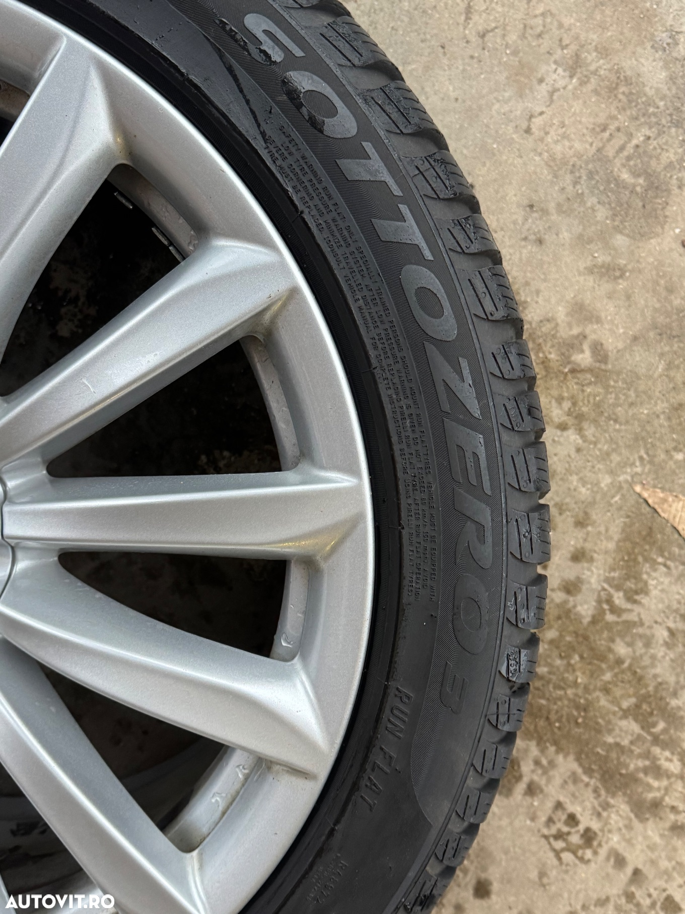 Vând set jante originale cu anvelope BMW seria 7 G11-G12 - 8