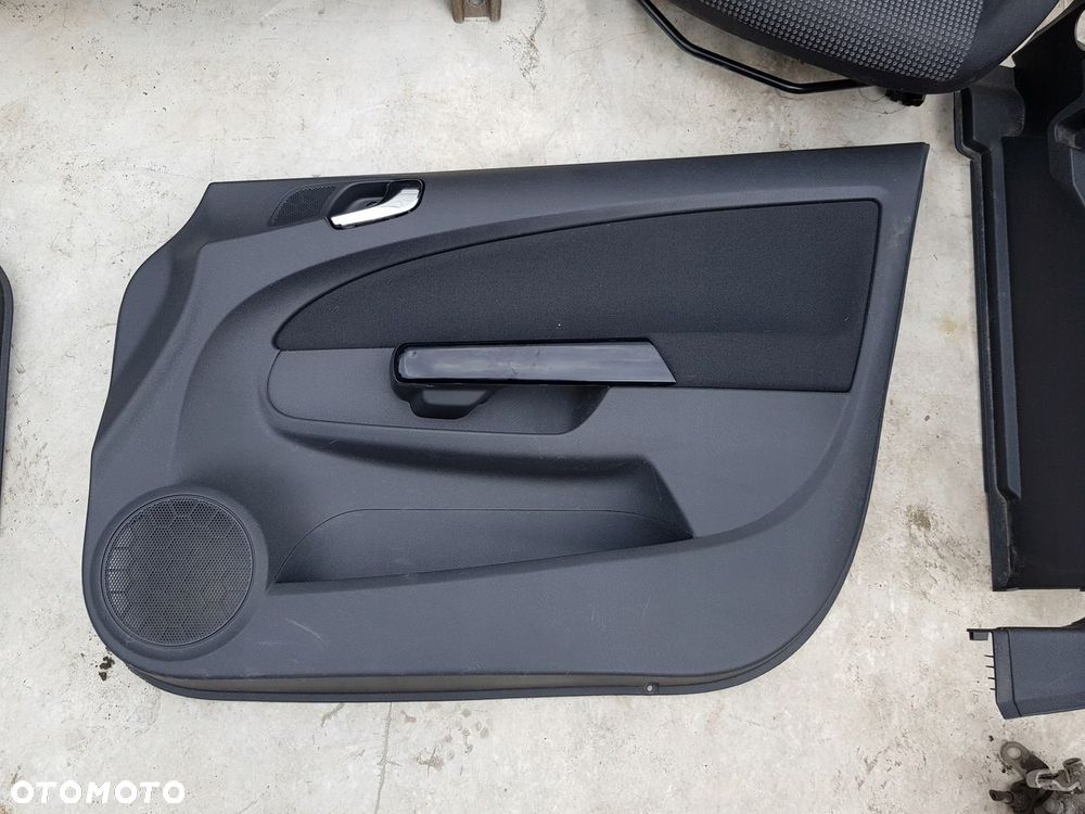 fotel prawy tapicerka Opel Corsa D - 8