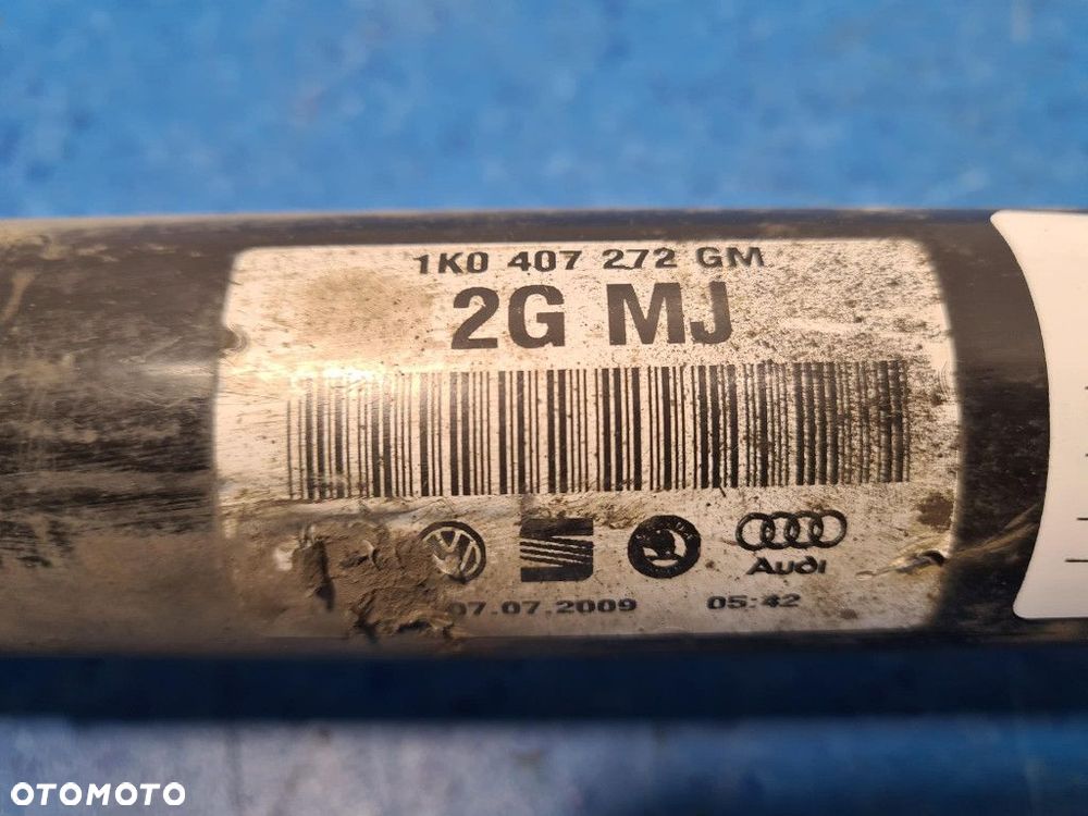 VOLKSWAGEN GOLF PÓŁOŚ PRAWA PRZÓD 1K0407272GM CLCA, CBDC - 4