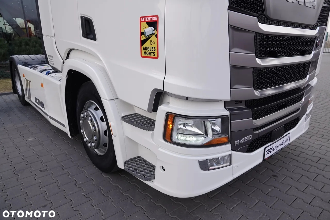 Scania R 450 / RETARDER / KLIMA POSTOJOWA / OPONY 100% / PO KONTRAKCIE SERWISOWYM - 9