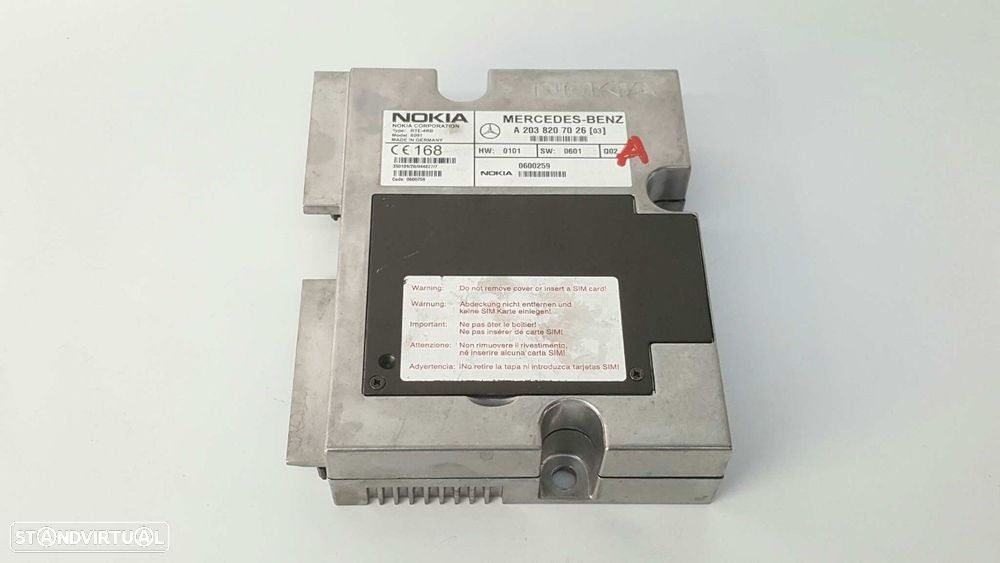 UNIDADE DE CONTROLE BLUETOOTH MERCEDES CLASE S (W220) BERLINA 320 CDI (220.026) - 1
