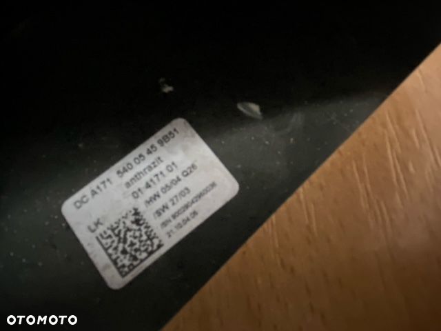 MANETKI PRZEŁĄCZNIK MERCEDES SLK W171 A1715400545 - 2