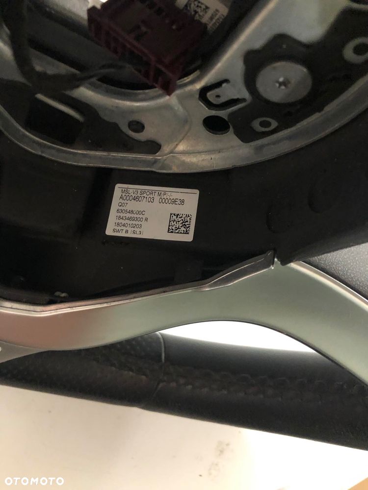 MERCEDES W213 KIEROWNICA SKORA ŁOPATKI A0004607103 - 9