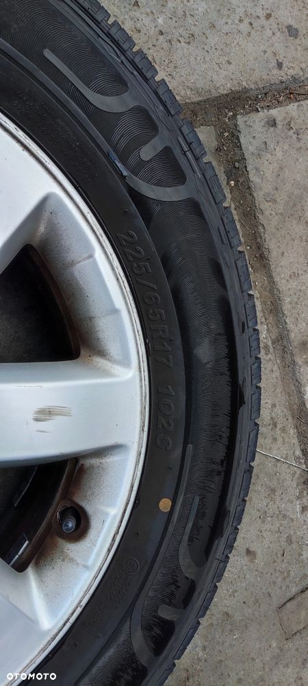 Komplet kół felgi aluminiowe alufelgi Honda CRV J17x6 1/2J - 4