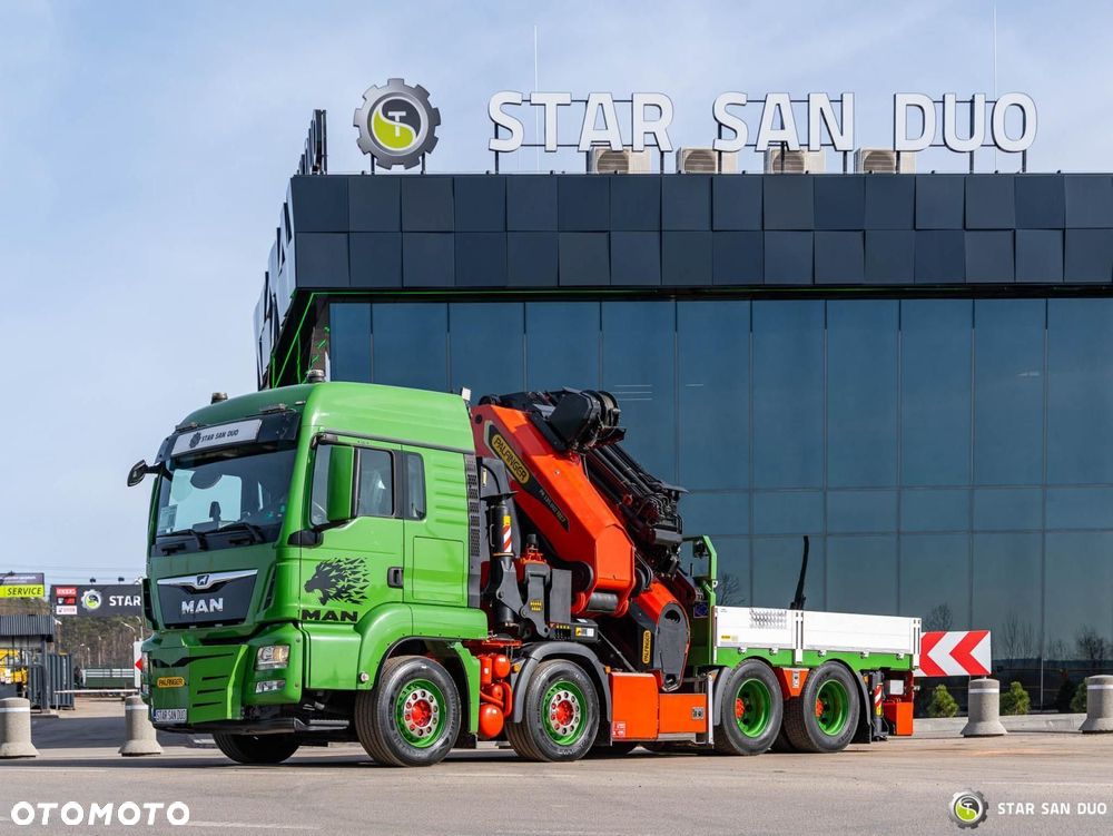 MAN TGS 35.500 8x4 Palfinger PK 135.002 TEC HDS Żuraw Wciagarka - 7