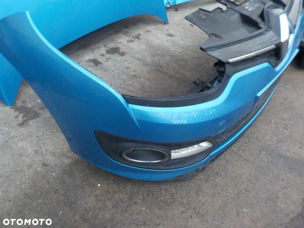 RENAULT MEGANE III LIFT COUPE MASKA ZDERZAK BŁOTNIKI - 4