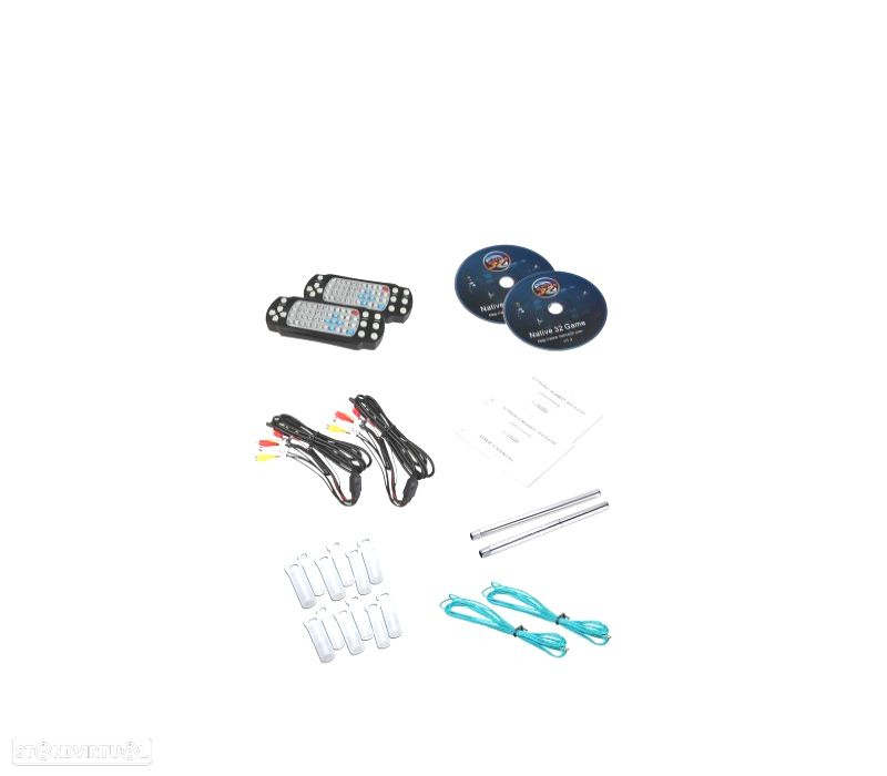 ENCOSTO DE CABEÇA MULTIMEDIA DVD 9 PULGADAS COR EM PRETO - 6