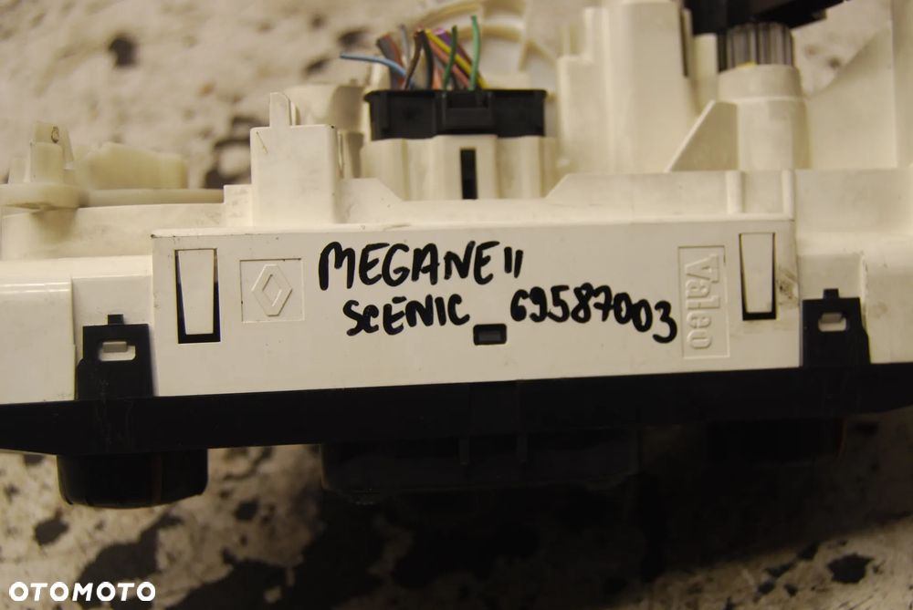 PANEL KLIMATYZACJI 69587003 RENAULT MEGANE SCENIC II - 4