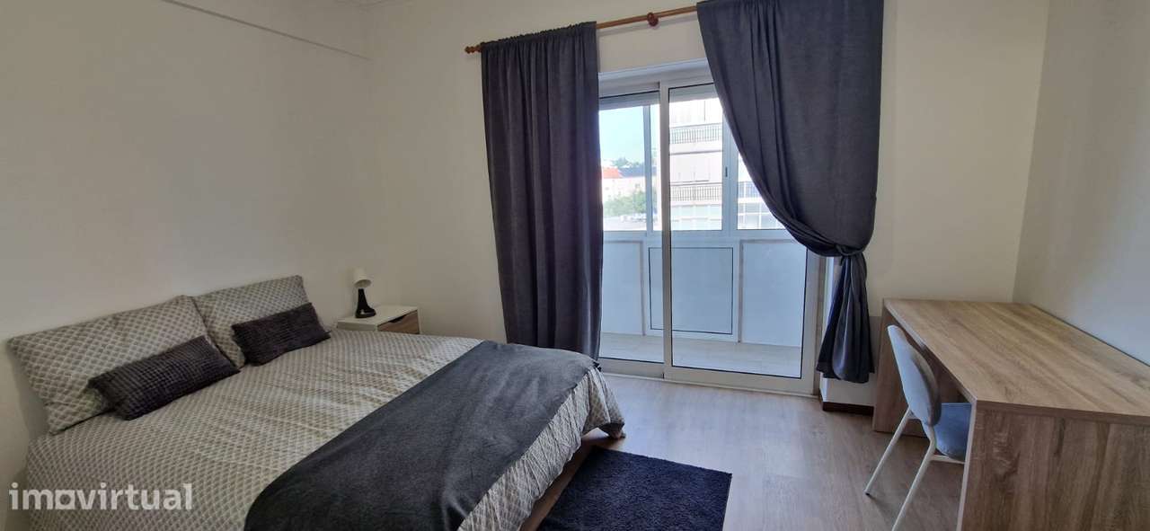 Quarto Individual mobilado em Lumiar, Lisboa - Grande imagem: 4/8