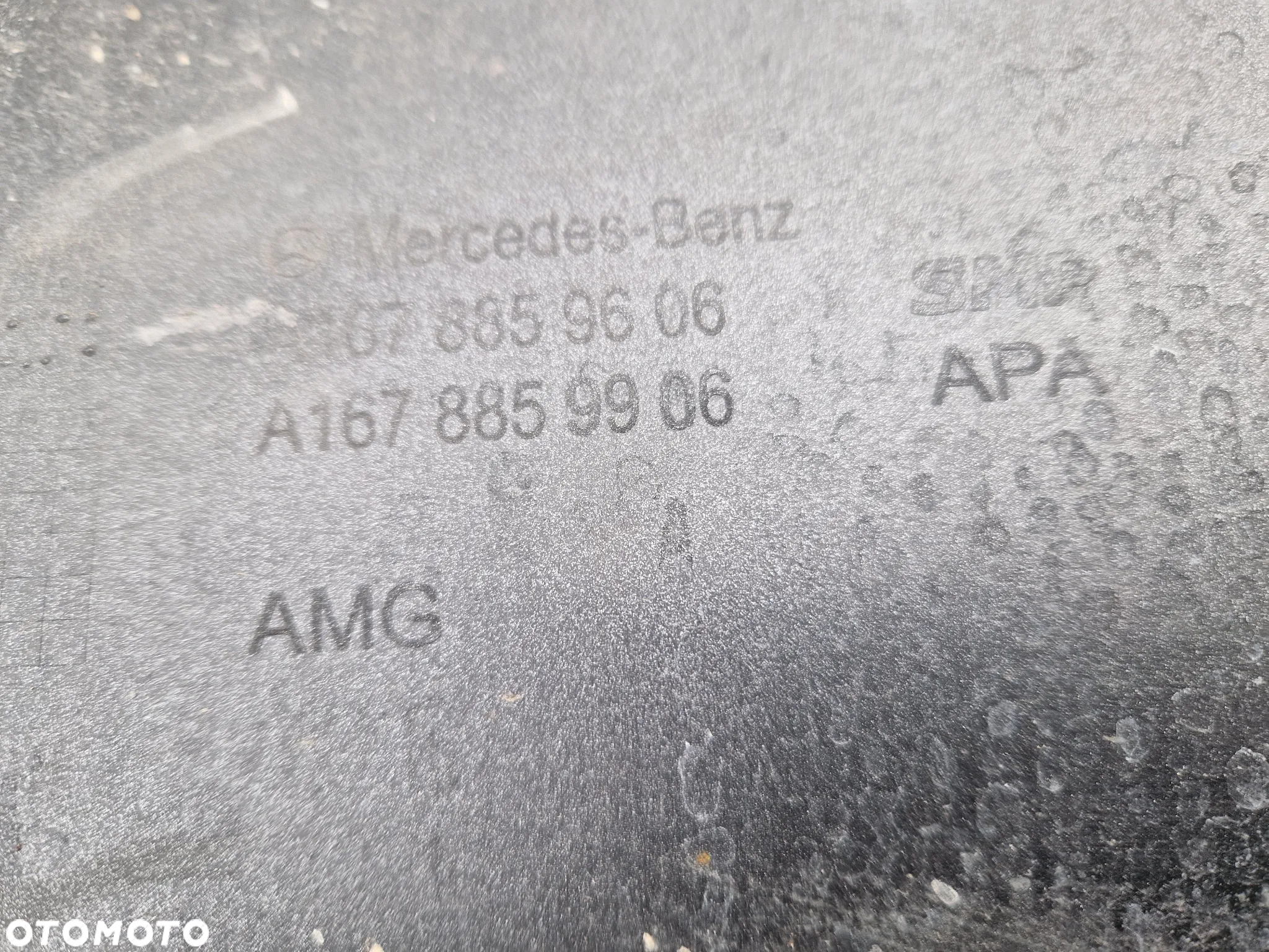 Mercedes GLE COUPE AMG C167 zderzak tył tylni A1678859606 - 25