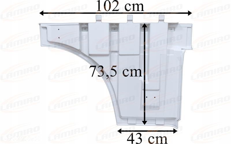 DAF XF POSZYCIE PRZEDŁUŻENIE DRZWI LEWE - 2