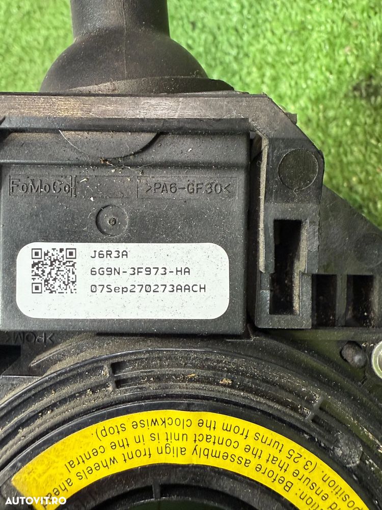 ANSAMBLU MANETE COMENZI VOLAN + SPIRĂ LAND ROVER FREELANDER 2 2.2 DIESEL 2008 COD OEM 6G9N13N064ZG 6G9N-13N064-ZG 9G9N3F973HA 9G9N-3F973-HA 6G9N-3F975-BC 6G9N-3F972-FA 2007-2011 - 6