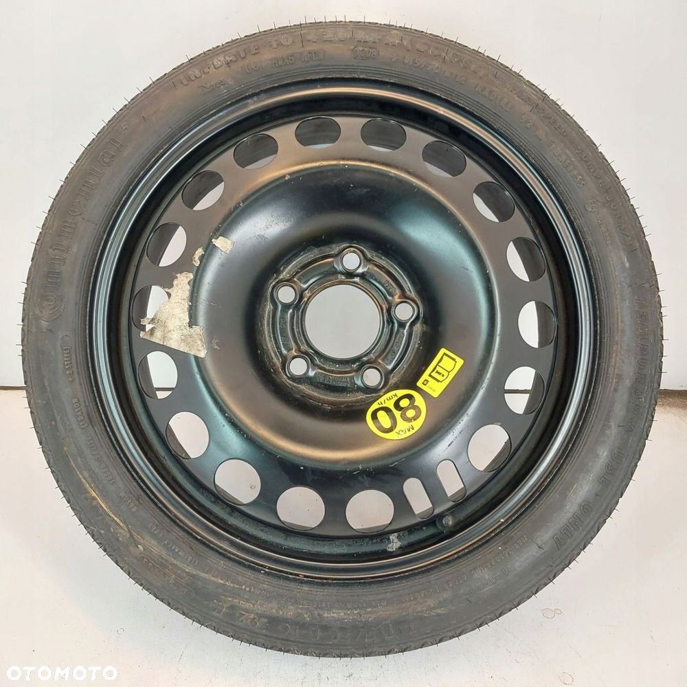 Koło dojazdowe Dojazdówka 16 5x110 Opel Vectra C, Astra H 115/70R16 B1641 - 1