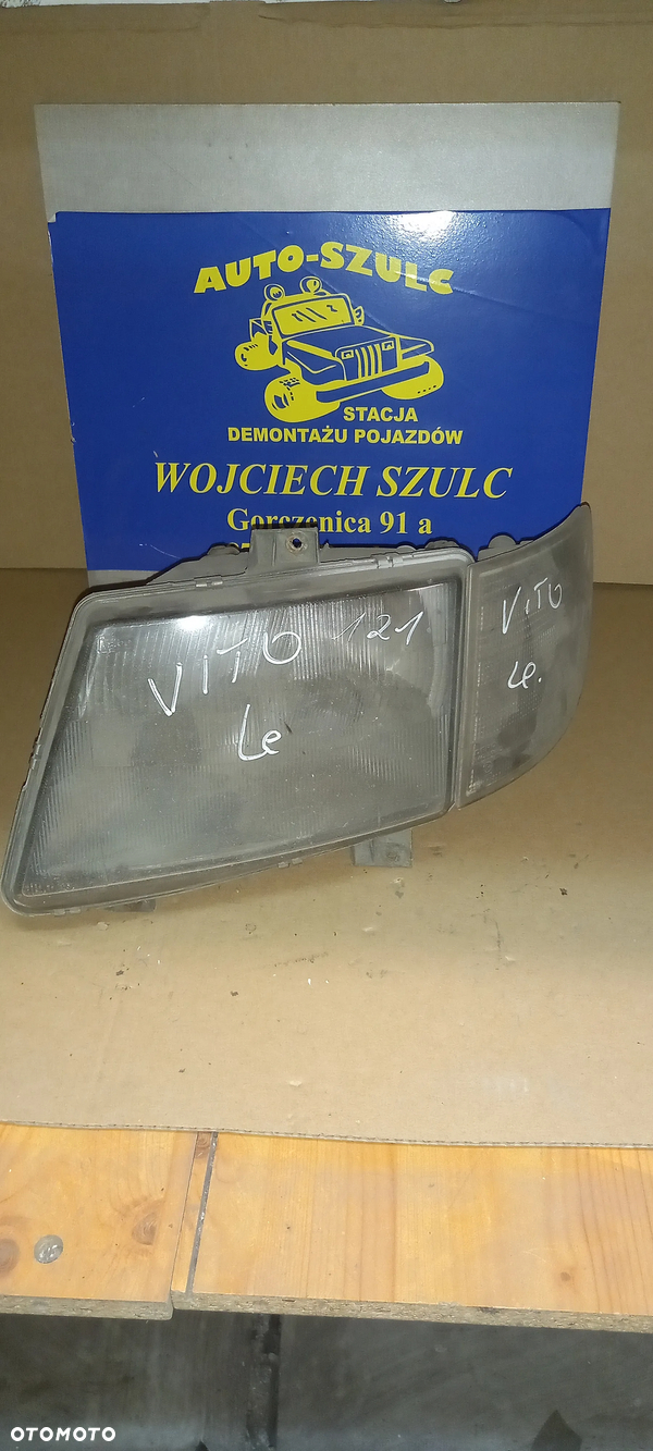 Lampa przód przednia lewa Mercedes Vito 638