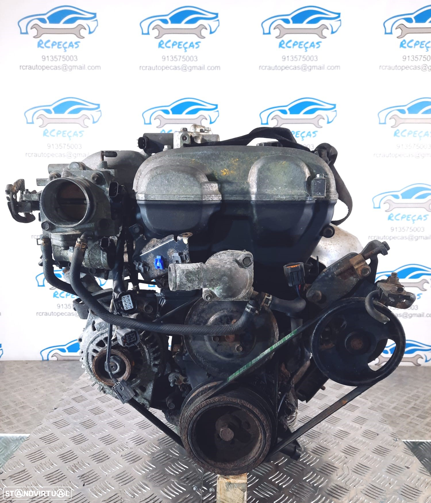 .MOTOR COMPLETO 1.8i 16V 146CV BP6D DOHC MAZDA MX5 MX-5 II 2 MK2.5 NB MOTOR ARRANQUE ALTERNADOR BIMASSA COMPRESSOR AR CONDICIONADO BOMBA DIRECAO TURBO INJETORES - 4
