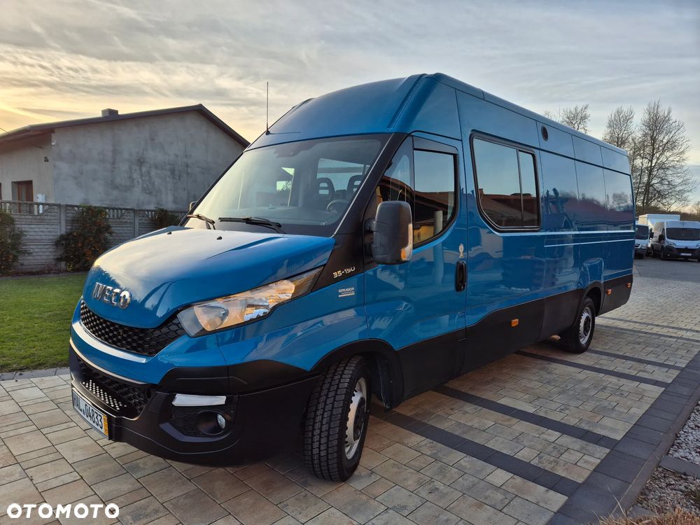 Iveco DAILY 35S15 3.0 L4H2 MAX Kamery BRYGADÓWKA SPROWADZAONY TEMPOMAT KLIMA