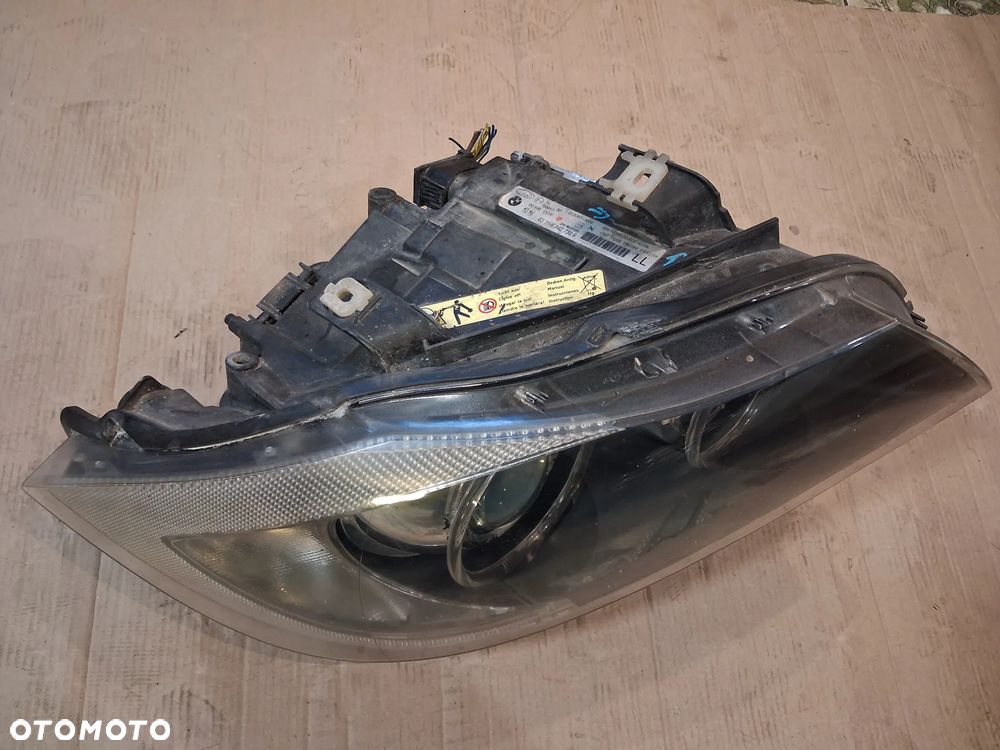 Lampa przód BMW E90 E91 prawa lewa XENON RING OE - 3