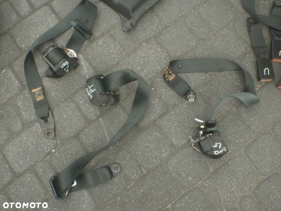 pas pasy tył zapięcie zapinak bezwładnościowy bezpieczeństwa fiat uno cinQuecento seicento punto I II palio I tył - 3