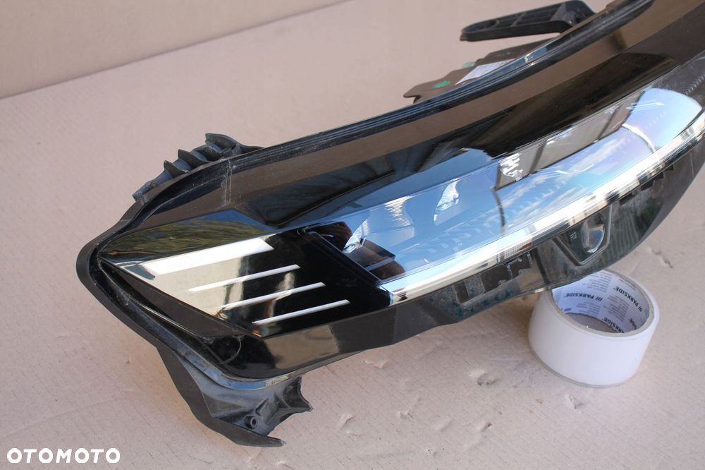 renault megane v, e tech prawa lampa 260103279r full led - 2