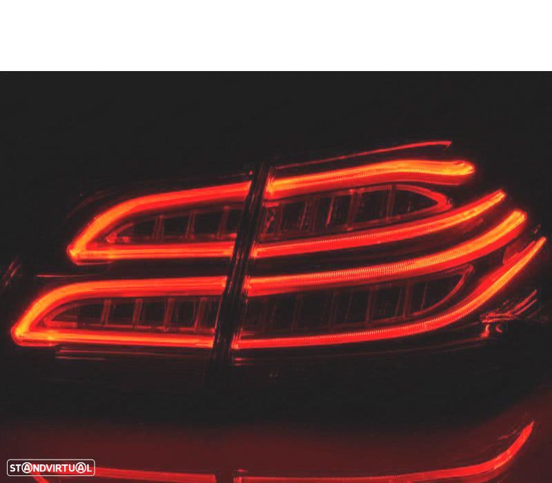 CONJUNTO DE FAROLINS PARA MERCEDES M CLASSE W166 11-15 LED BAR LEDS VERMELHO - 2