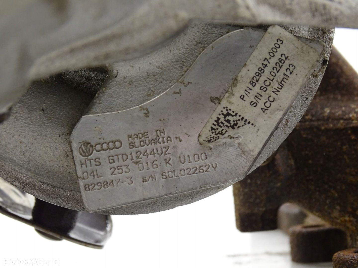 TURBOSPRĘŻARKA AUDI A1 8X 1.6 TDI CXM 04L253016K - 5