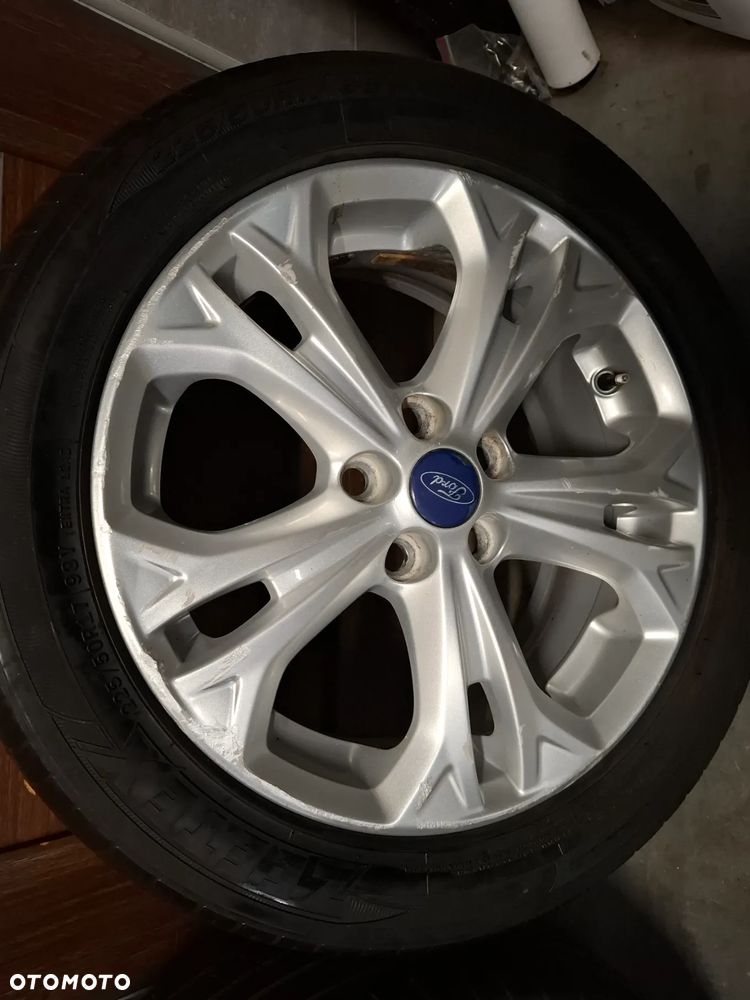 4xAlufelgi z oponami 17 cali opony lato Ford S - Max 225/50R17 nr AM211007AA , ET 55 7,0JX17EH2 - 5