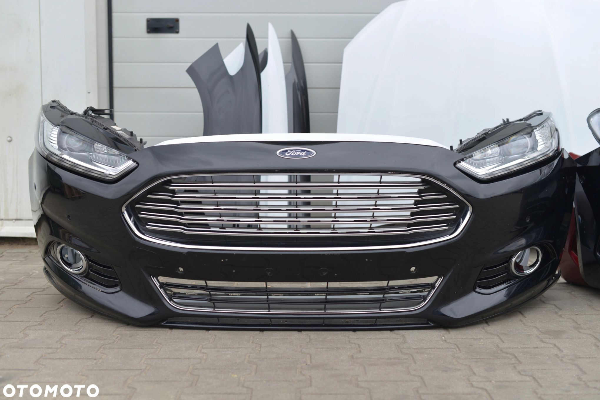 MASKA ZDERZAK GRILL BŁOTNIK LAMPA XENON PAS BELKA FORD MONDEO MK5 FUSION - 8