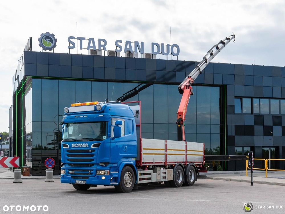 Scania R730 6X4 PALFINGER PK 33002 EH HDS Żuraw Crane - 2