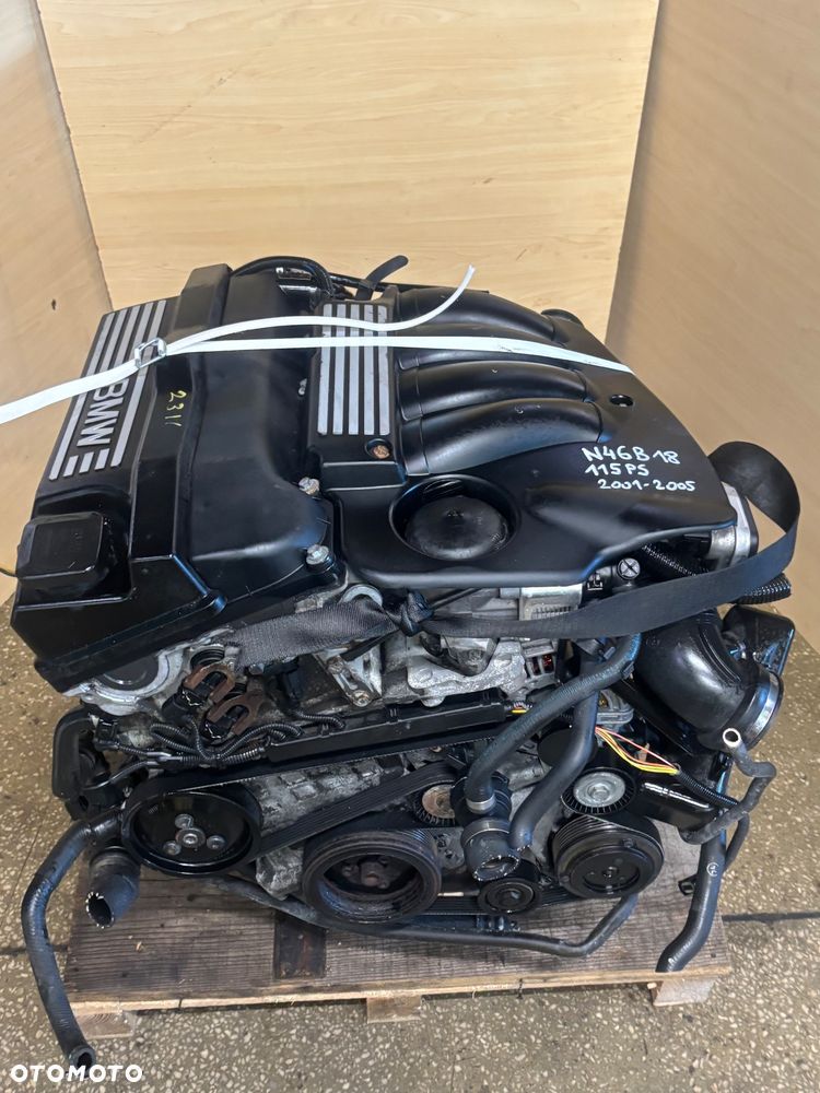 Silnik BMW 3 E46 01-07r. 1.8 B Valvetronic N46B18A - 2