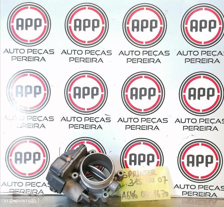 Borboleta de admissão Mercedes Spriter W906 referência A6460901670. - 1