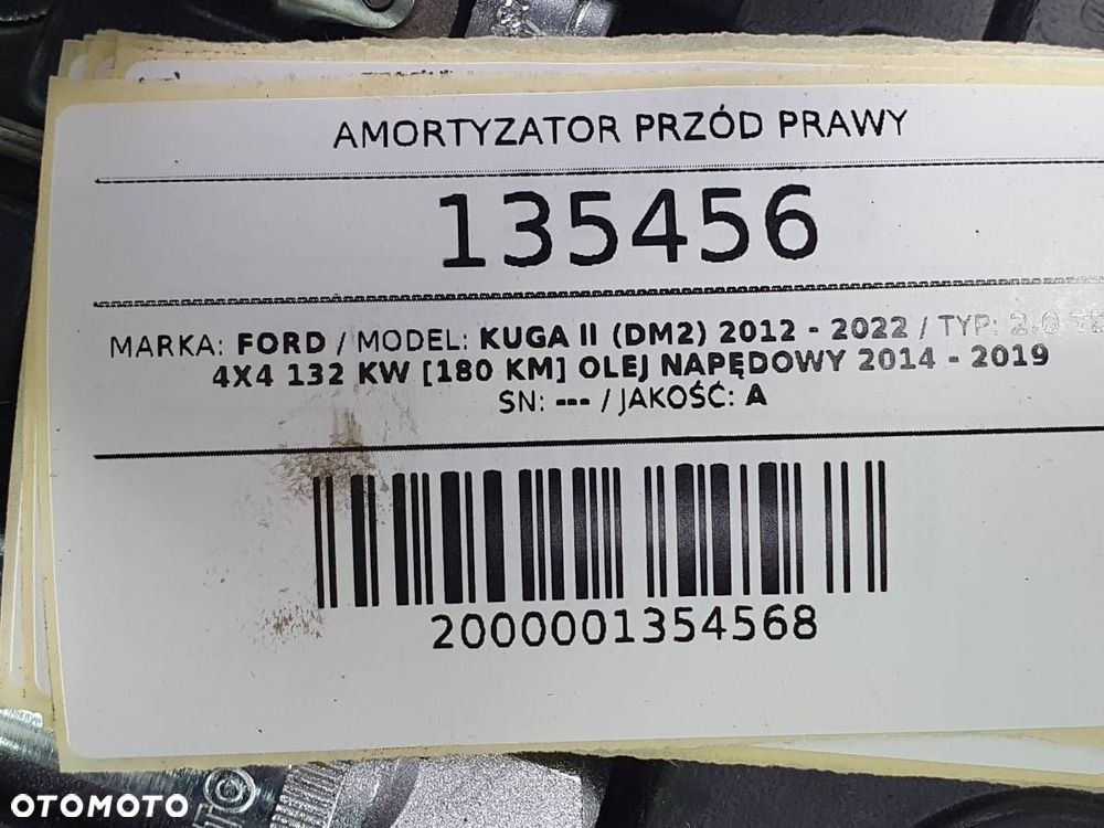 MCPHERSON AMORTYZATOR PRZÓD PRAWY FORD KUGA II MK2 2.0 4X4 180KM - 11