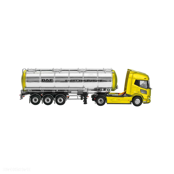 DAF XD SH CYSTERNA – 4x2 + Tank Trailer Chrome - 3AXLE - 1:50