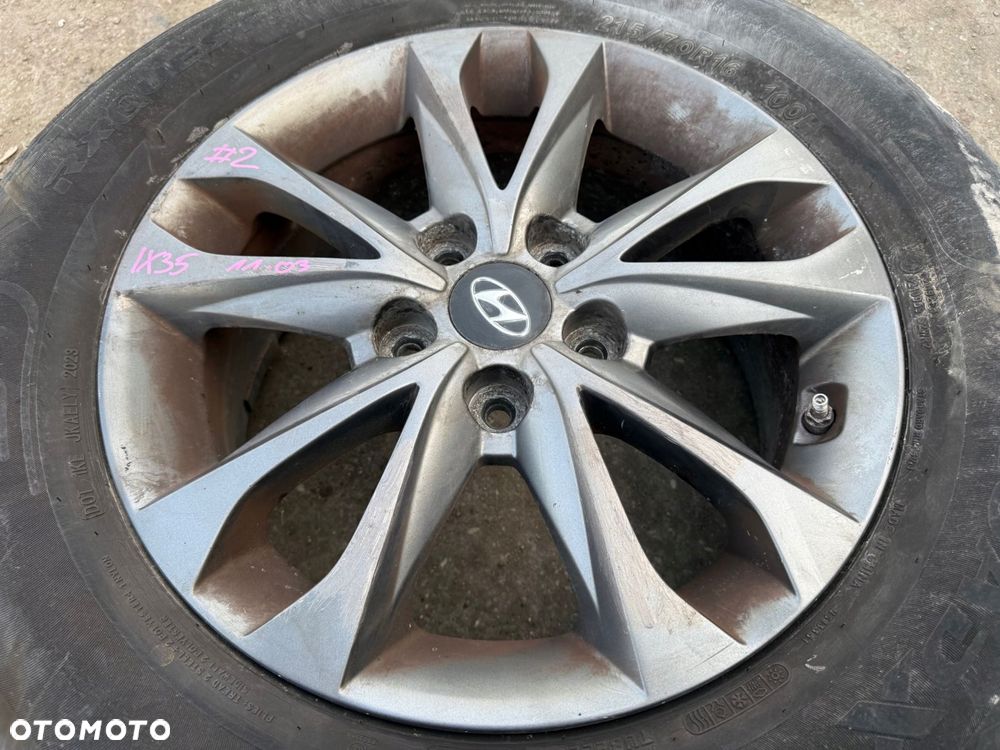 hyundai ix35 koło felga aluminiowa r16 52910-2y510 - 3