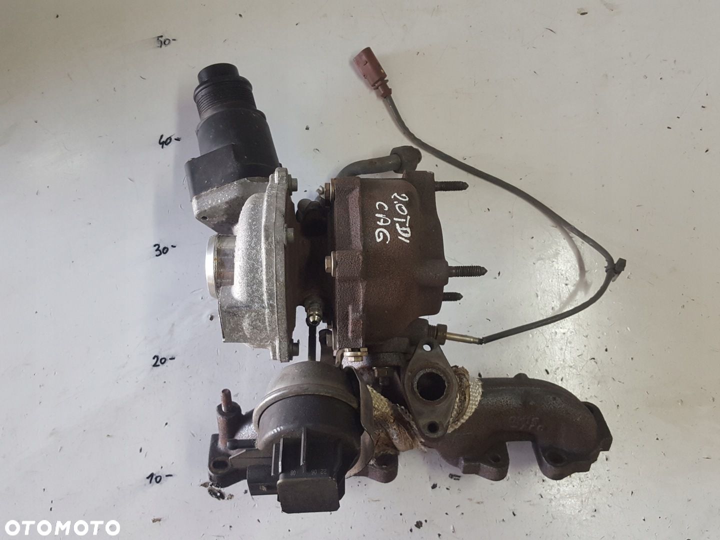 SEAT EXEO AUDI A4 B7 2.0 TDI CAG TURBOSPRĘŻARKA TURBO TURBINA - 1