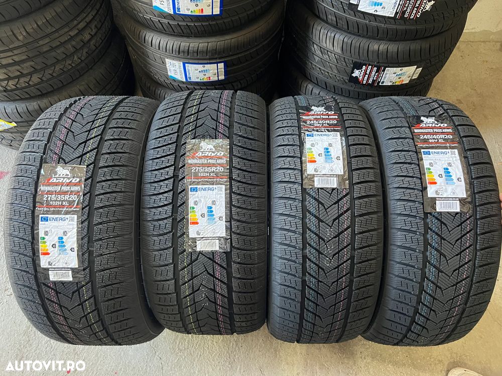 4 anvelope iarna 245-40-20 si 275-35-20 BMW F01 BMW G11 G12 BMW GT Mercedes W222 seria5 GT X3 X4 cauciucuri iarna 245-40-20 si 275-35-20 - 1