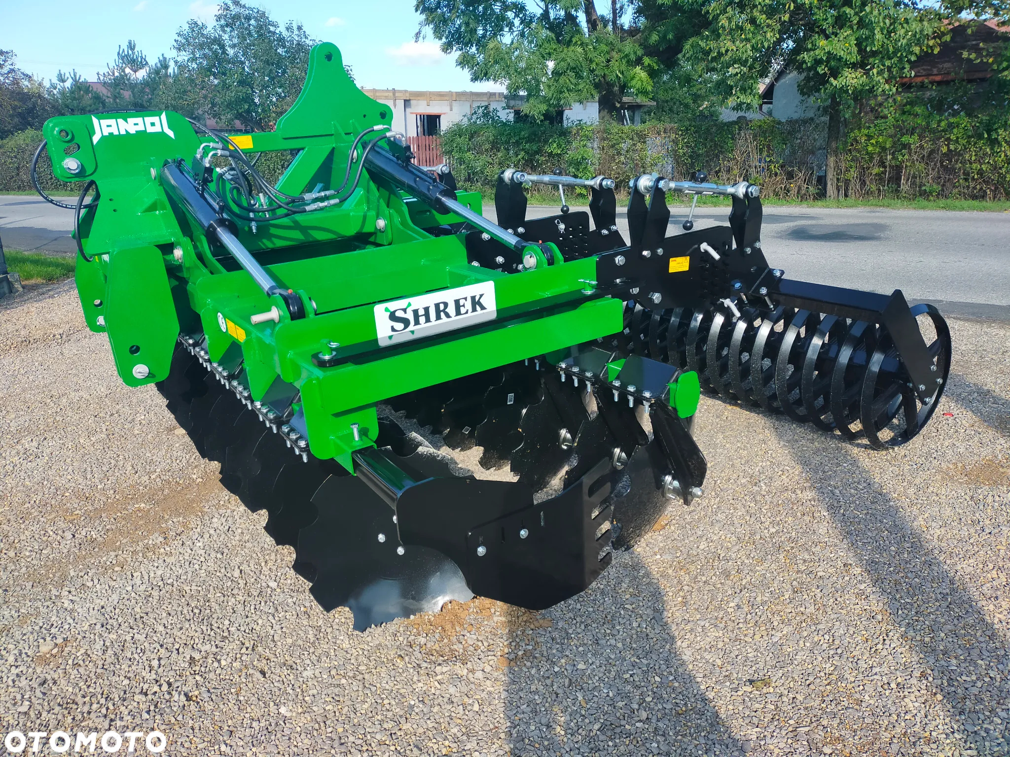 BRONA TALERZOWA talerzówka ciężka/ 4m/ 4 siłowniki/ wał daszkowy fi600 - 4