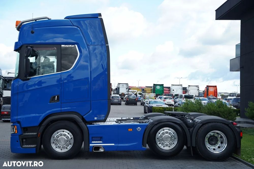 Scania S 580 / V8 / 6x2 / PUSHER / RETARDER / I-PARK COOL / FULL AIRMATIC / JANTE ALIAJ / EURO 6 / - 7