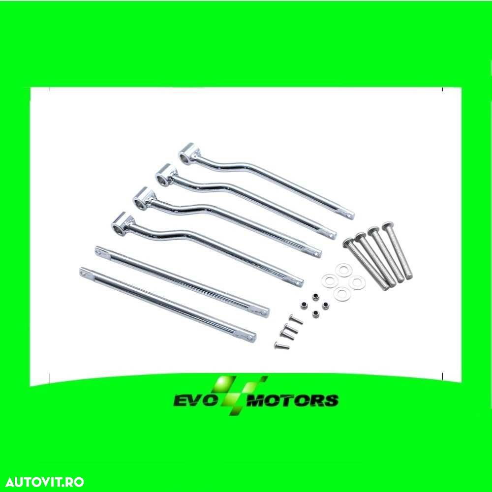 Kit Suport Sidecase Universal Chooper Genti Bagaje Cutii Laterale A758 - 1