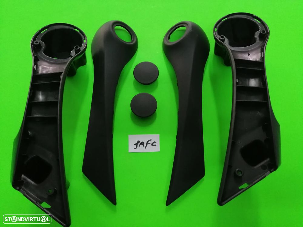 Kit de punhos Pegas das portas Renault Megane II Mk2 2001 a 2007 - 2