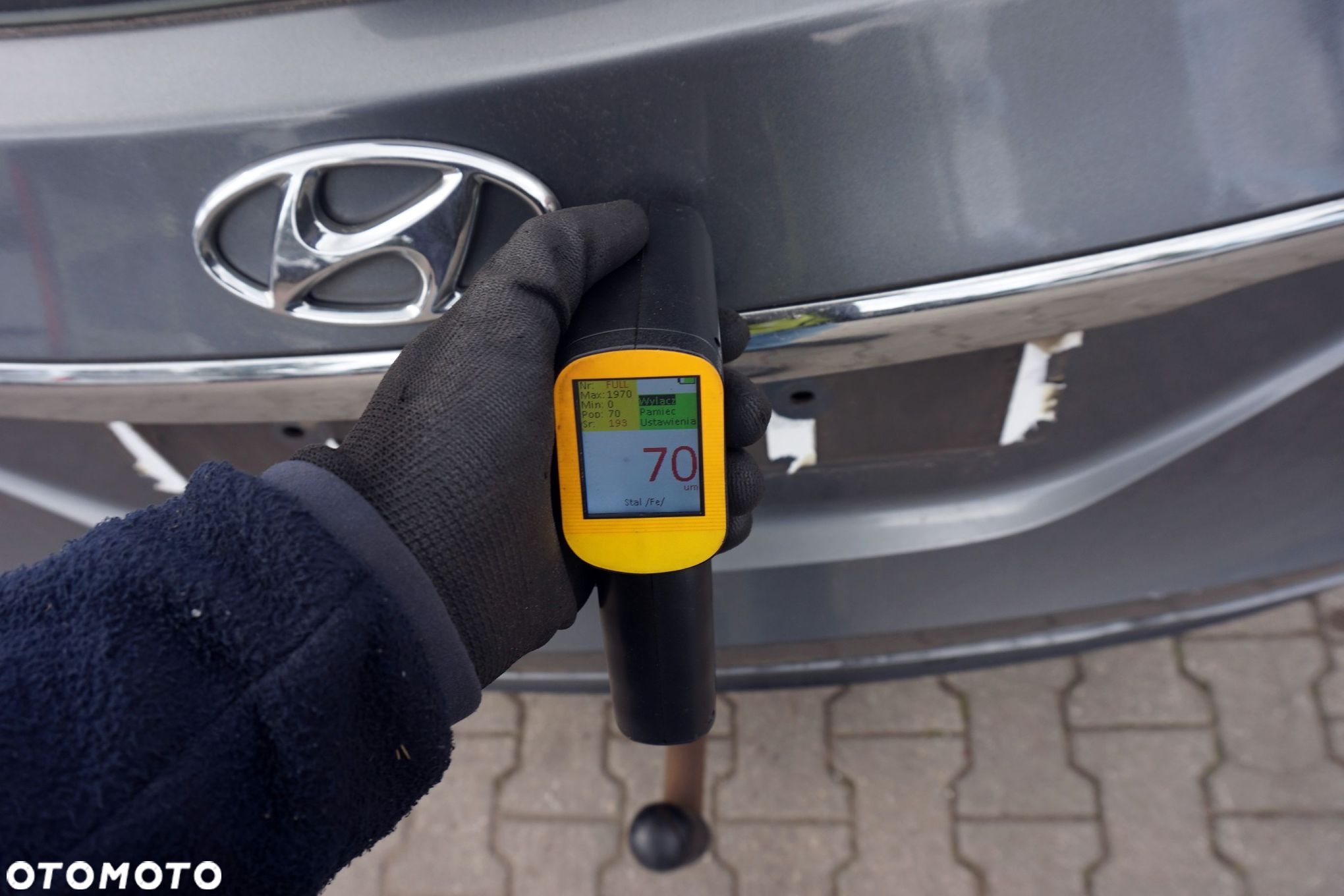 KLAPA BAGAŻNIKA TYLNA I40 VF KOMBI T6S  SZARY HYUNDAI 2011-2014 - 5