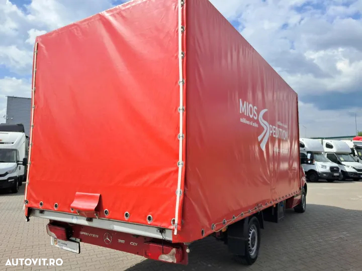 Mercedes-Benz benz sprinter 316cdi 2.2d 163cp cabina de dormit si prelata - 4
