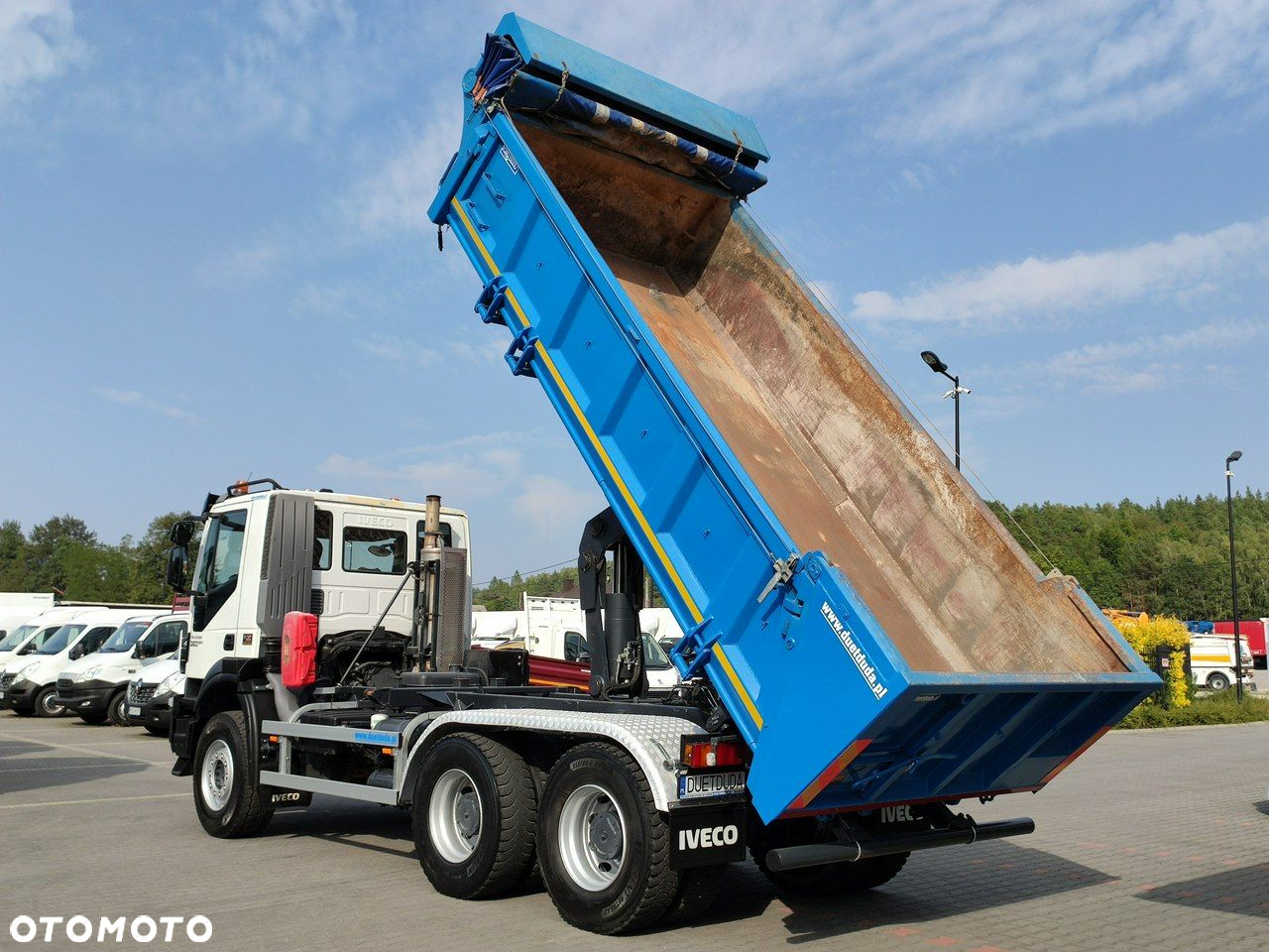 Iveco Trakker 360 EEV Manual 6x4 Wywrot 3-stronny Hydroburta Bok i Tył - 17