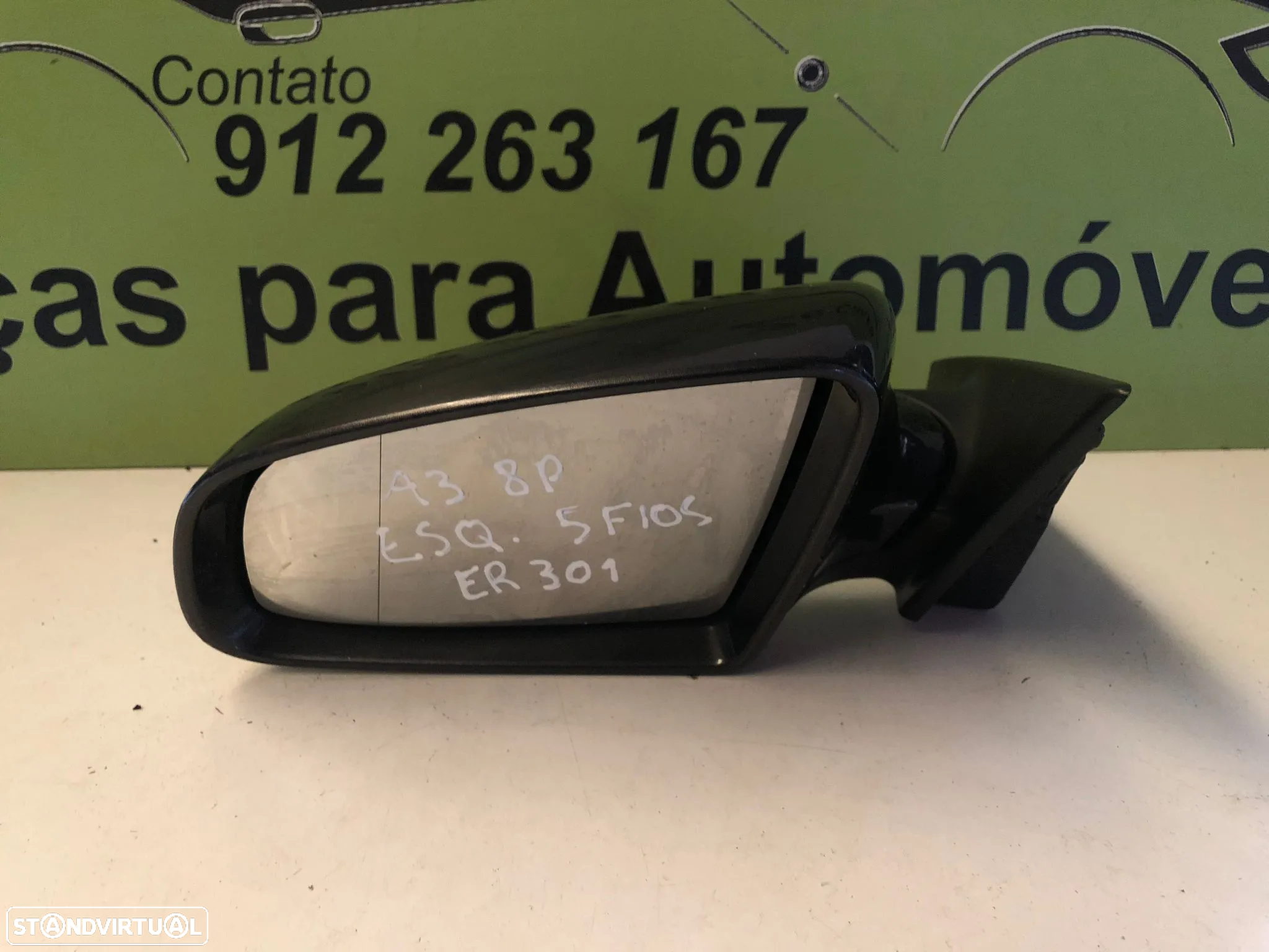 AUDI A3 8P ESPELHO RETROVISOR ESQUERDO - ER301 - 3