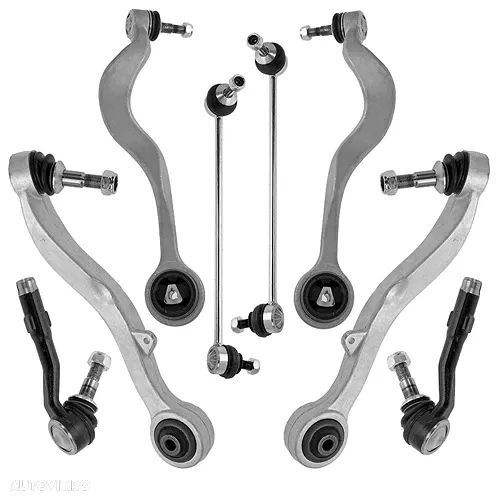 Set/ kit brate punte fata BMW seria 5 E60, E61 - set complet 8 piese - 1