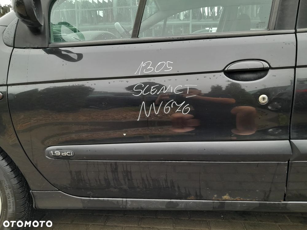 RENAULT SCENIC I DRZWI LEWE PRZEDNIE LEWY PRZÓD KOLOR: NV676 - 1