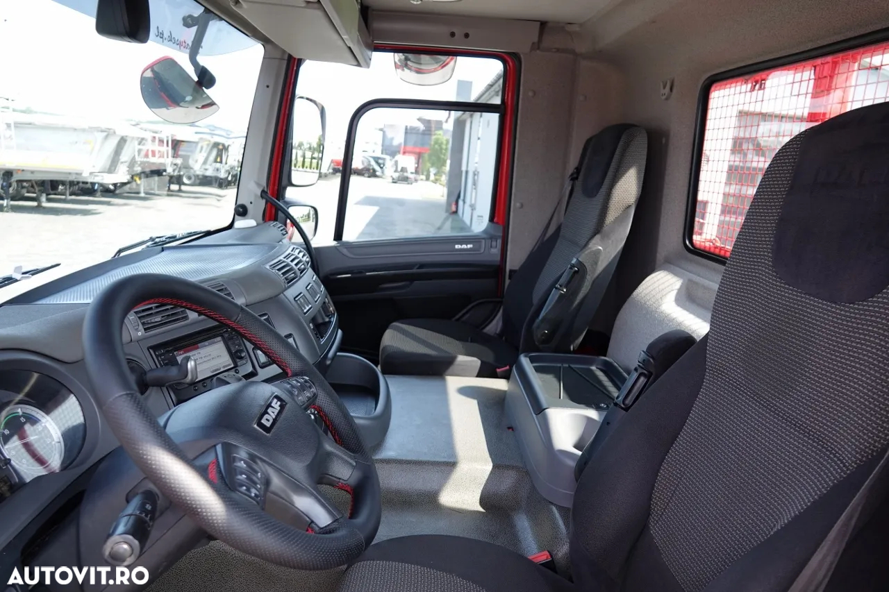 DAF CF 460 / 8x2/  AUTOCAMION / PLATFORMĂ / RAMPE HIDRAULICE / TROLIU / axă directă și liftabilă / EURO 6 - 26