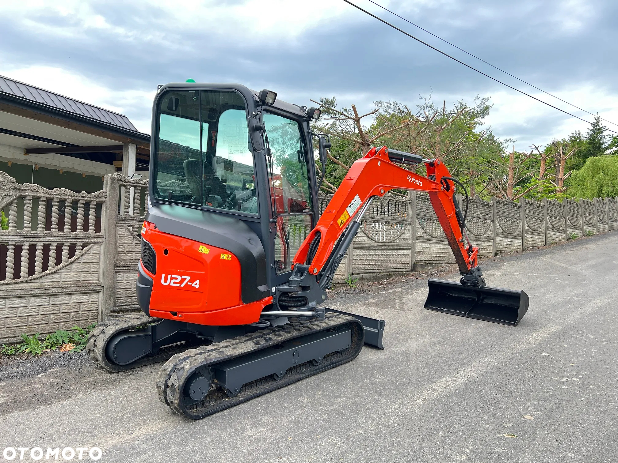 Kubota U27-4 * MiniKoparka Kubota U27 * Zerowy Obrys * 3 Tony * Stan Bardzo Dobry * - 9