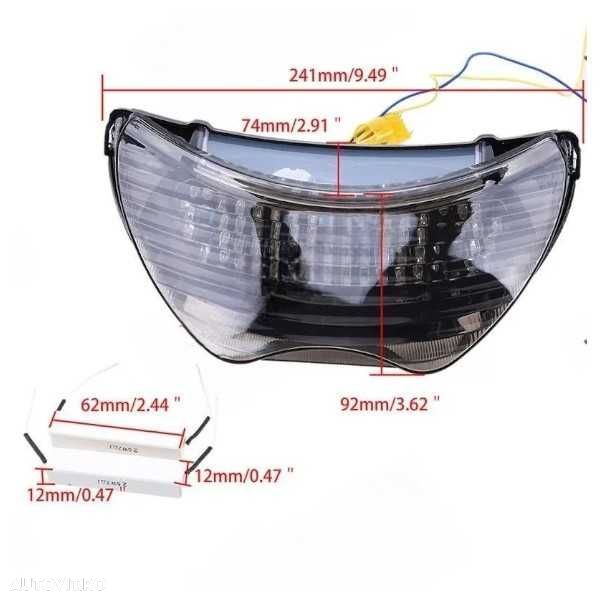 Lampa Stop Spate Led Honda CBR600 F4 1999 2000 CBR 600 F4I 2004 2005 2006 cu semnalizari A1562 - 2