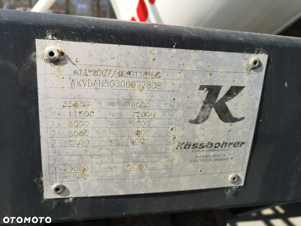 Kassbohrer Cysterna Paliwowa LGBF 4 Komorowa Mało Używana Super Stan! - 17