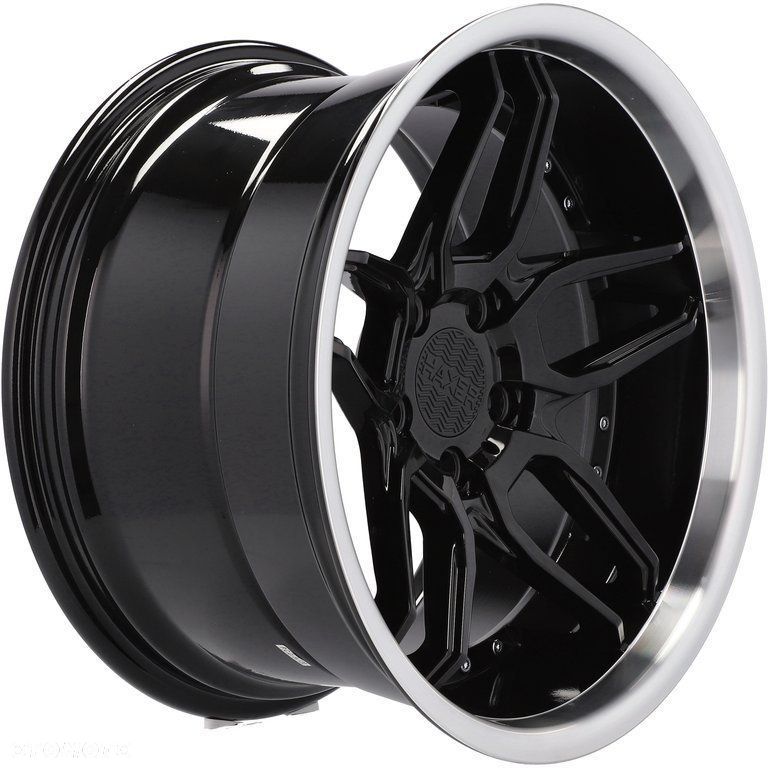 4x Felgi HAXER 18 m.in. do BMW E34 E38 E39 E60 E61 E65 8.5+10 Cali Szeroki Rant ! - SSA01 (HX030) - 7